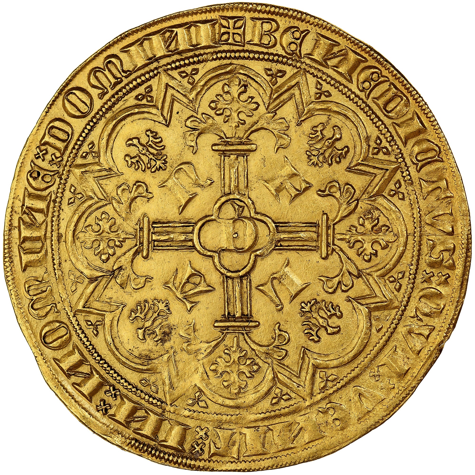 Comté de Flandre, Louis II de Mâle, Vieil Heaume D'or, (1367-1368), Gand