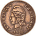 Coin, French Polynesia, 100 Francs, 1992, Paris, EF(40-45), Nickel-Bronze