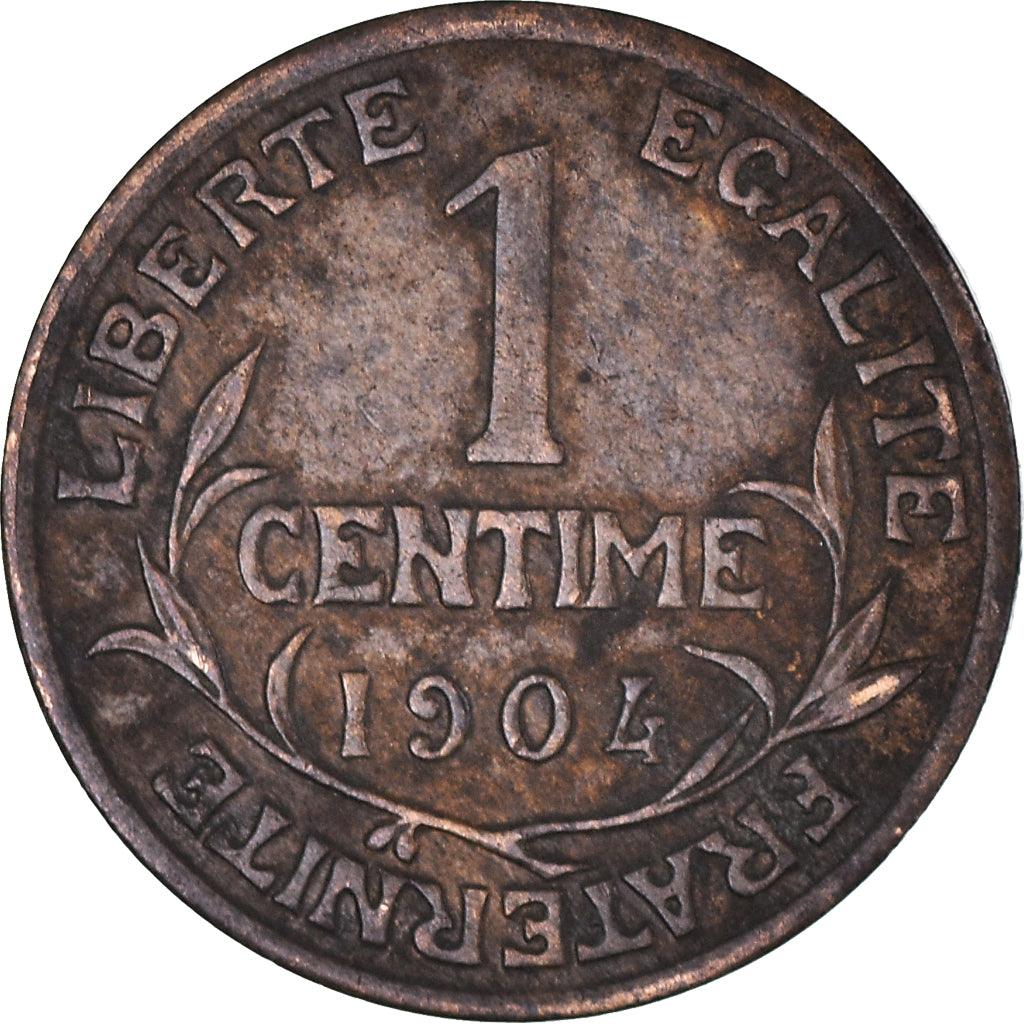 Moeda, França, Dupuis, Centime, 1904, Paris, EF(40-45), Bronze, KM:840