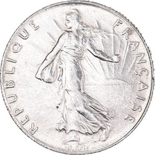 Coin, France, Semeuse, 50 Centimes, 1914, Paris, AU(55-58), Silver, KM:854