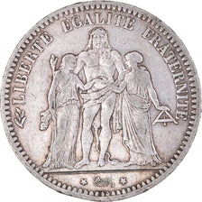 Münze, Frankreich, Hercule, 5 Francs, 1873, Paris, SS, Silber, KM:820.1