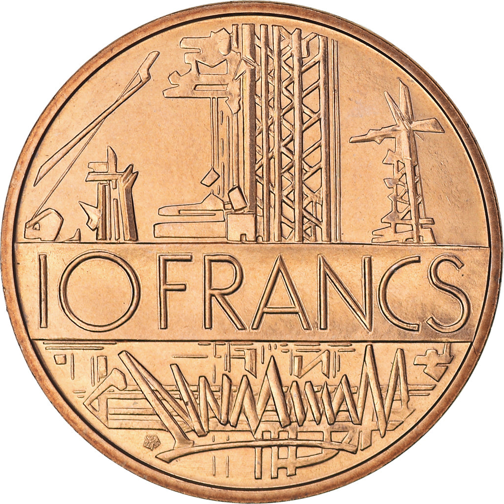 Münze, Frankreich, Mathieu, 10 Francs, 1980, Paris, Tranche A, VZ+