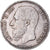 Moneda, Bélgica, Leopold II, 5 Francs, 5 Frank, 1868, MBC, Plata, KM:24