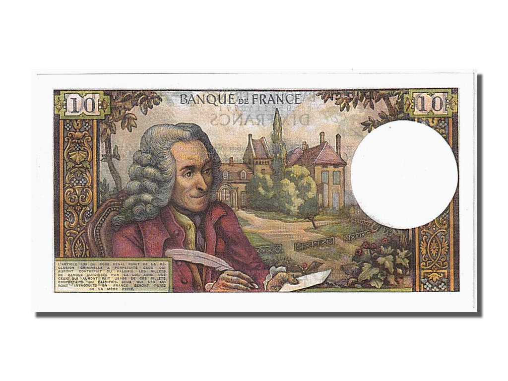 Billete, Francia, 10 Francs, 10 F 1963-1973 ''Voltaire'', 1965, 1965-12-02, UNC