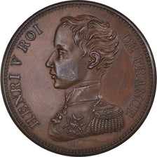 Coin, France, Henri V, 5 Francs, 1830, module de 5 Francs, MS(60-62), Bronze