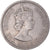 Coin, Hong Kong, Elizabeth II, Dollar, 1960, Heaton, EF(40-45), Copper-nickel