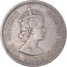 Coin, Hong Kong, Elizabeth II, Dollar, 1960, Heaton, EF(40-45), Copper-nickel
