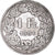 Monnaie, Suisse, Franc, 1886, Bern, TB, Argent, KM:24