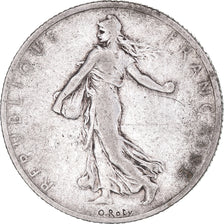 Coin, France, Semeuse, 2 Francs, 1905, Paris, VF(30-35), Silver, KM:845.1