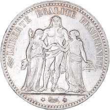 Coin, France, Hercule, 5 Francs, 1875, Paris, AU(50-53), Silver, KM:820.1