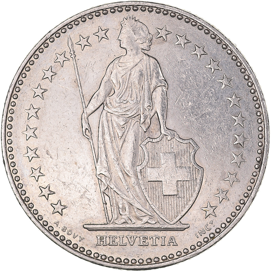 Coin, Switzerland, 2 Francs, 1995, Bern, AU(55-58), Copper-nickel, KM:21a.3