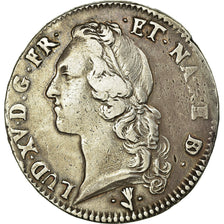 Coin, France, Louis XV, Écu de Béarn au bandeau, Ecu, 1755, Pau, EF(40-45)
