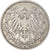 Coin, GERMANY - EMPIRE, 1/2 Mark, 1906, Munich, AU(50-53), Silver, KM:17