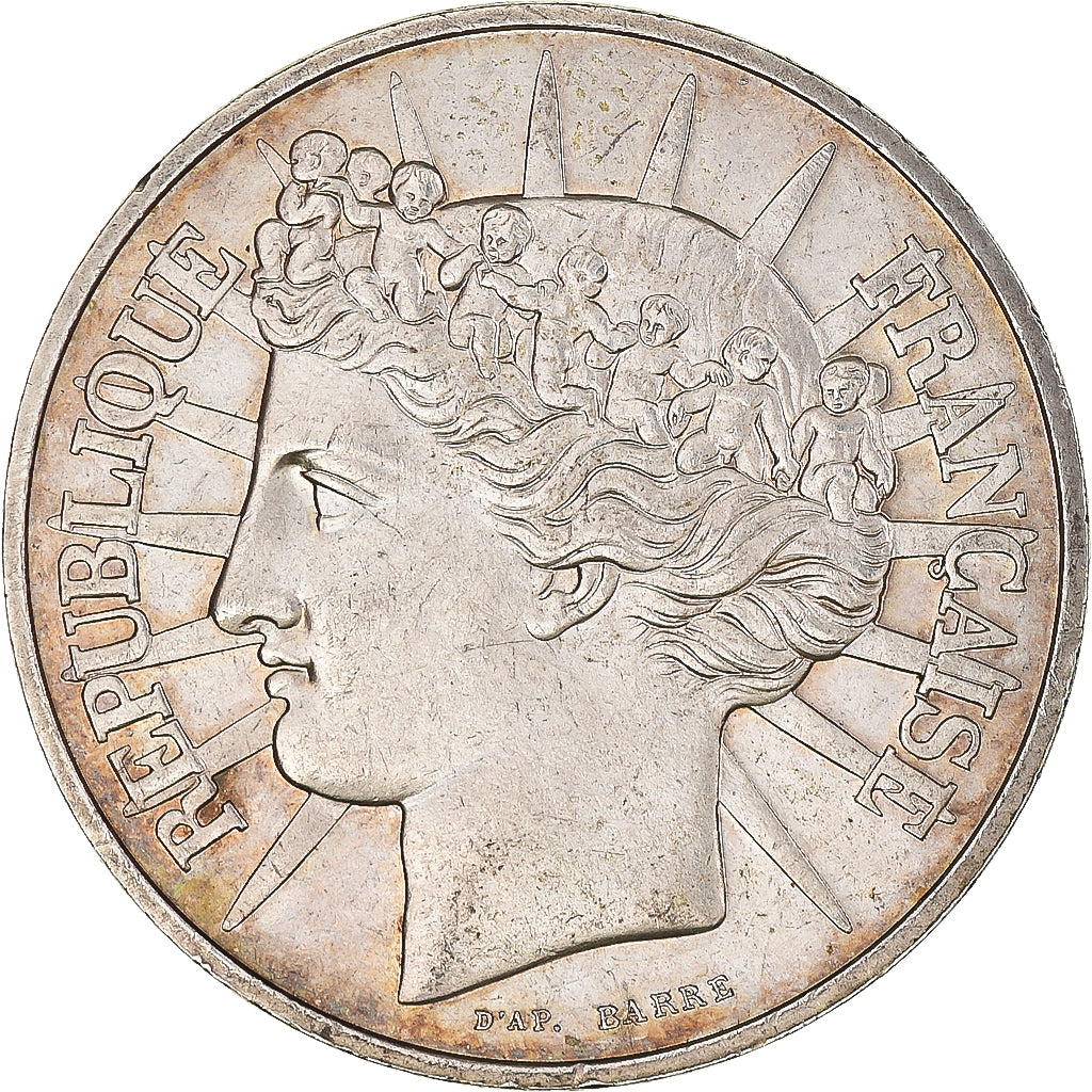 Coin, France, Fraternité, 100 Francs, 1988, AU(55-58), Silver, KM:966