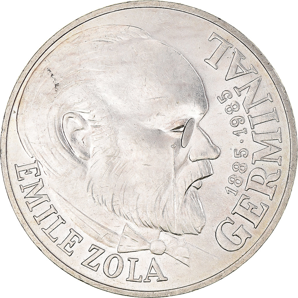 Coin, France, Germinal, 100 Francs, 1985, AU(55-58), Silver, KM:957, Gadoury:900