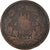 Münze, Luxemburg, William III, 10 Centimes, 1860, Paris, S, Bronze, KM:23.2