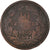 Coin, Luxembourg, William III, 10 Centimes, 1860, Paris, VF(20-25), Bronze