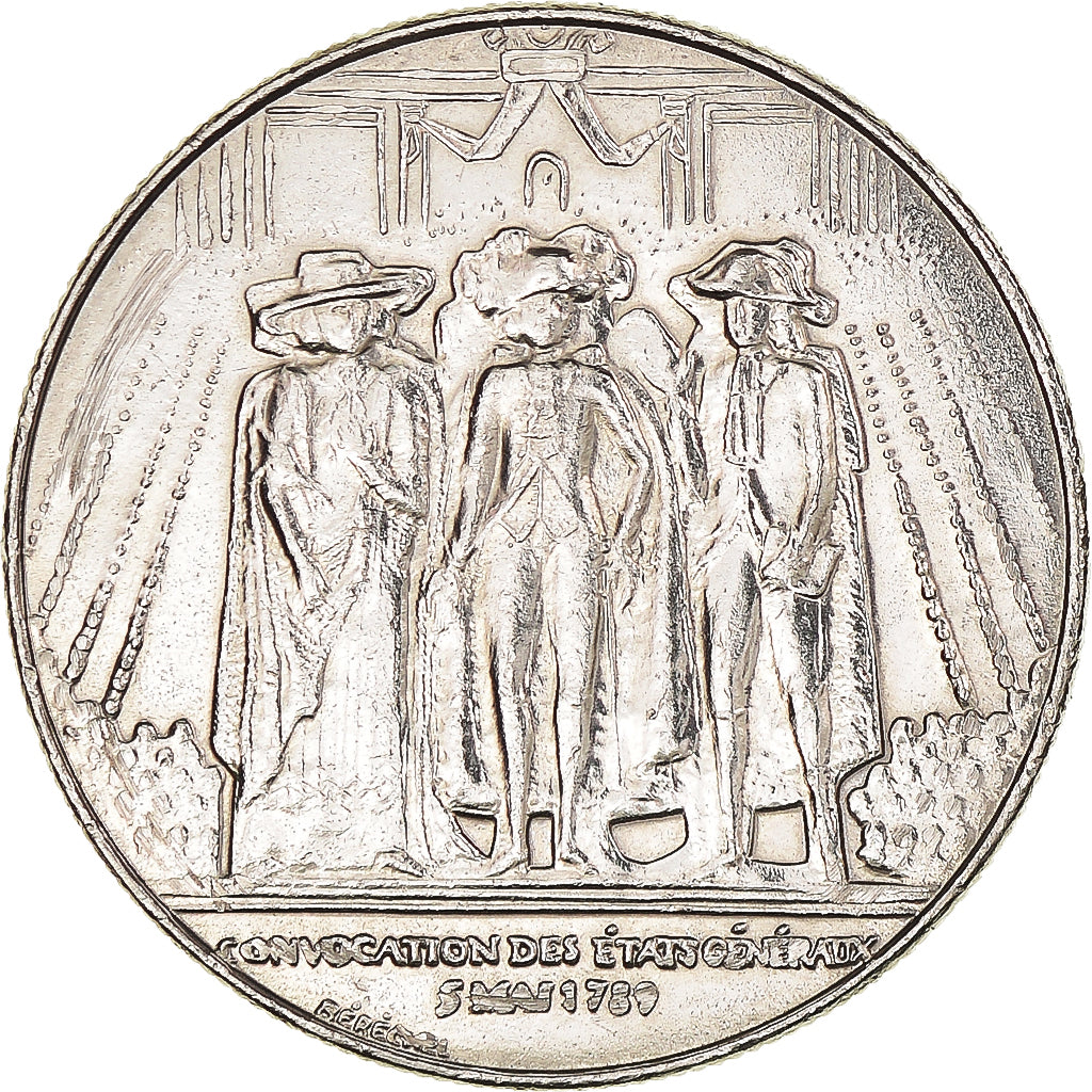 Munten, Frankrijk, États généraux, Franc, 1989, PR, Nickel, KM:967