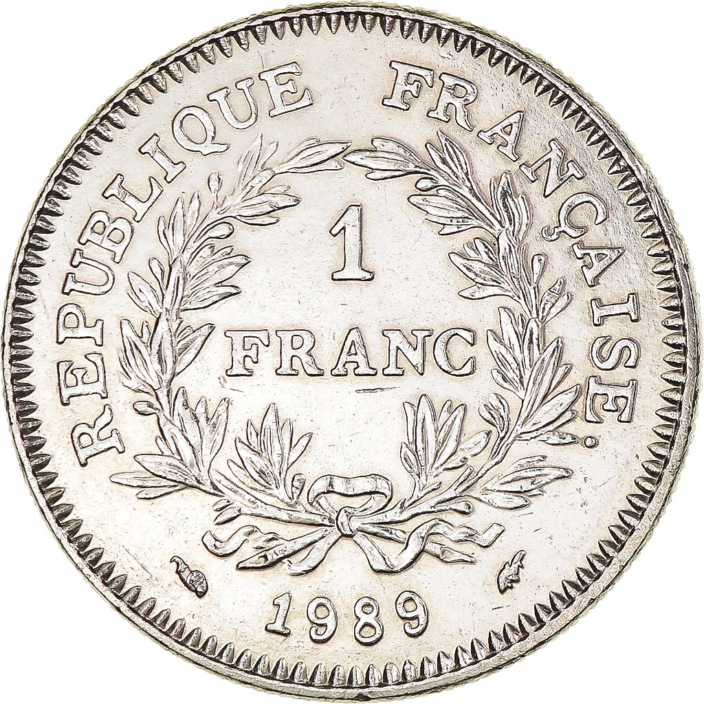 Munten, Frankrijk, États généraux, Franc, 1989, PR, Nickel, KM:967