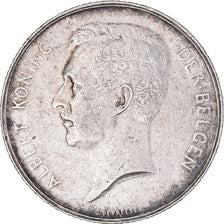 Coin, Belgium, Albert I, Franc, 1913, EF(40-45), Silver, KM:73.1
