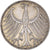 Coin, GERMANY - FEDERAL REPUBLIC, 5 Mark, 1951, Hambourg, EF(40-45), Silver