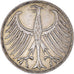 Coin, GERMANY - FEDERAL REPUBLIC, 5 Mark, 1951, Hambourg, EF(40-45), Silver