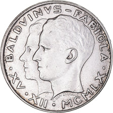 Münze, Belgien, Baudouin I, 50 Francs, 50 Frank, 1960, SS+, Silber, KM:152.1