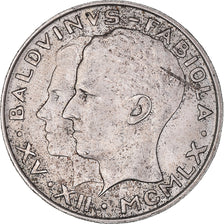 Coin, Belgium, Baudouin I, 50 Francs, 50 Frank, 1960, AU(50-53), Silver