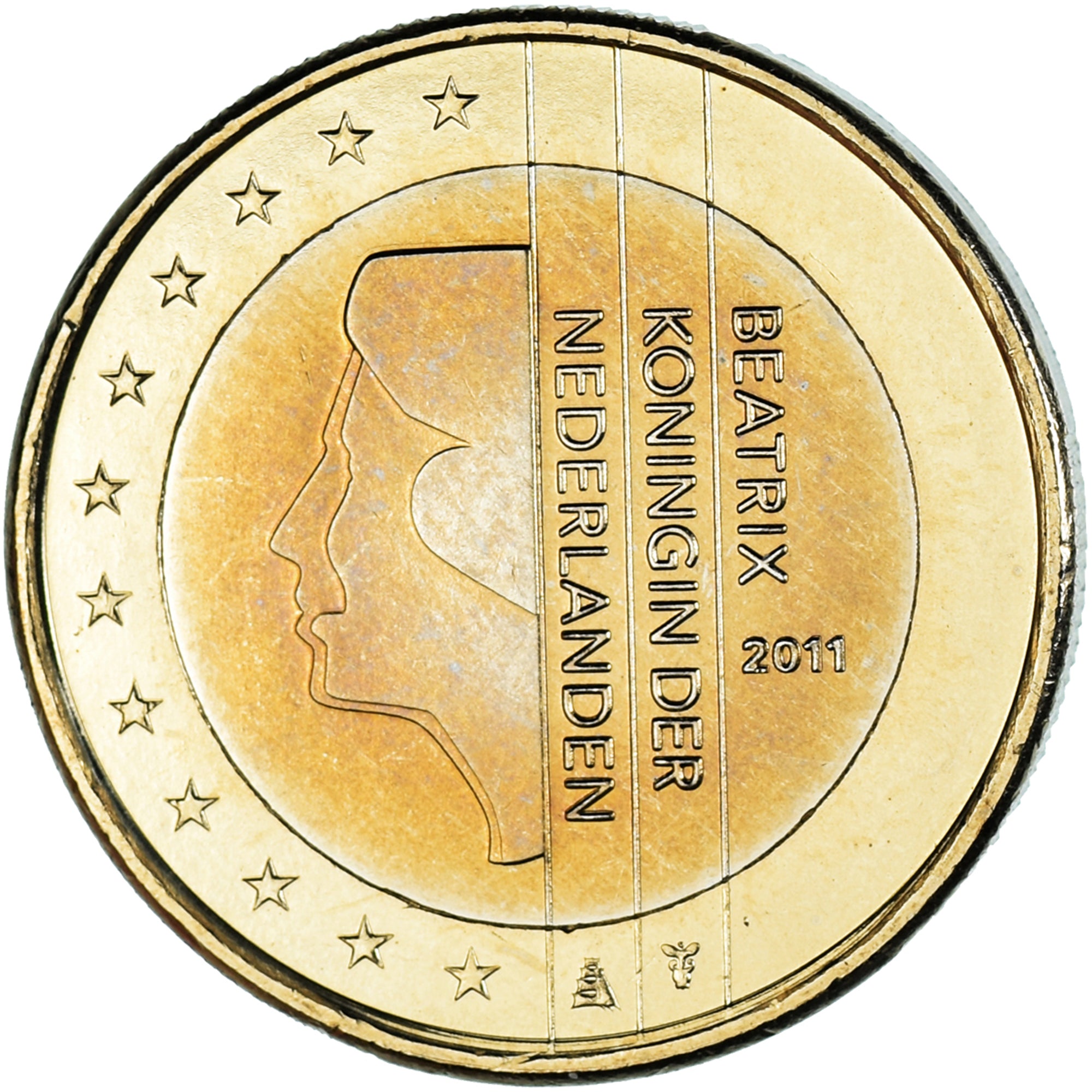 Pays-Bas, Euro, 2011, Utrecht, SUP+, Bimétallique, KM:271