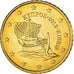 Cyprus, 50 Euro Cent, 2012, AU(55-58), Brass, KM:83