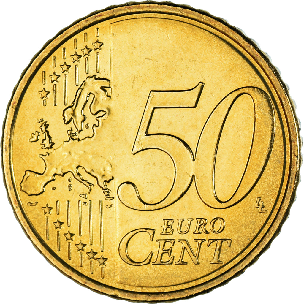 Cyprus, 50 Euro Cent, 2012, AU(55-58), Brass, KM:83