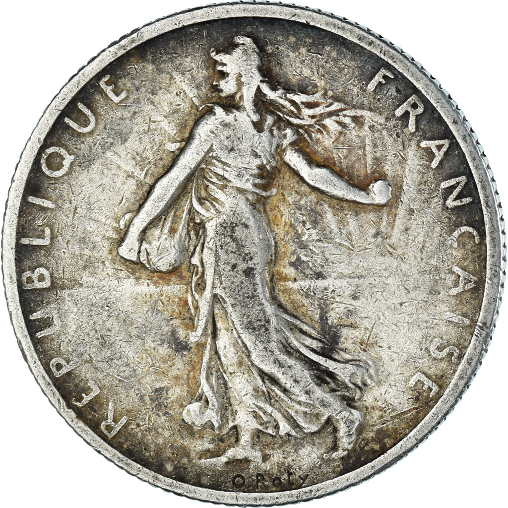 Moneta, Francja, Semeuse, 2 Francs, 1899, Paris, VF(20-25), Srebro, KM:845.1