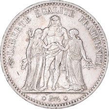 Monnaie, France, Hercule, 5 Francs, 1874, Paris, TTB, Argent, Gadoury:745a