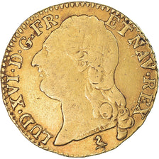 Frankrijk, Louis XVI, Louis d'or à la tête nue, 1786, Paris, Goud, FR+
