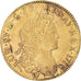 Frankreich, Louis XV, louis à la croix de chevalier, 1718, Lille, Gold, SS