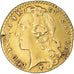 Monnaie, France, Louis XV, 1/2 Louis d'or au bandeau, 1752, Reims, TTB, Or