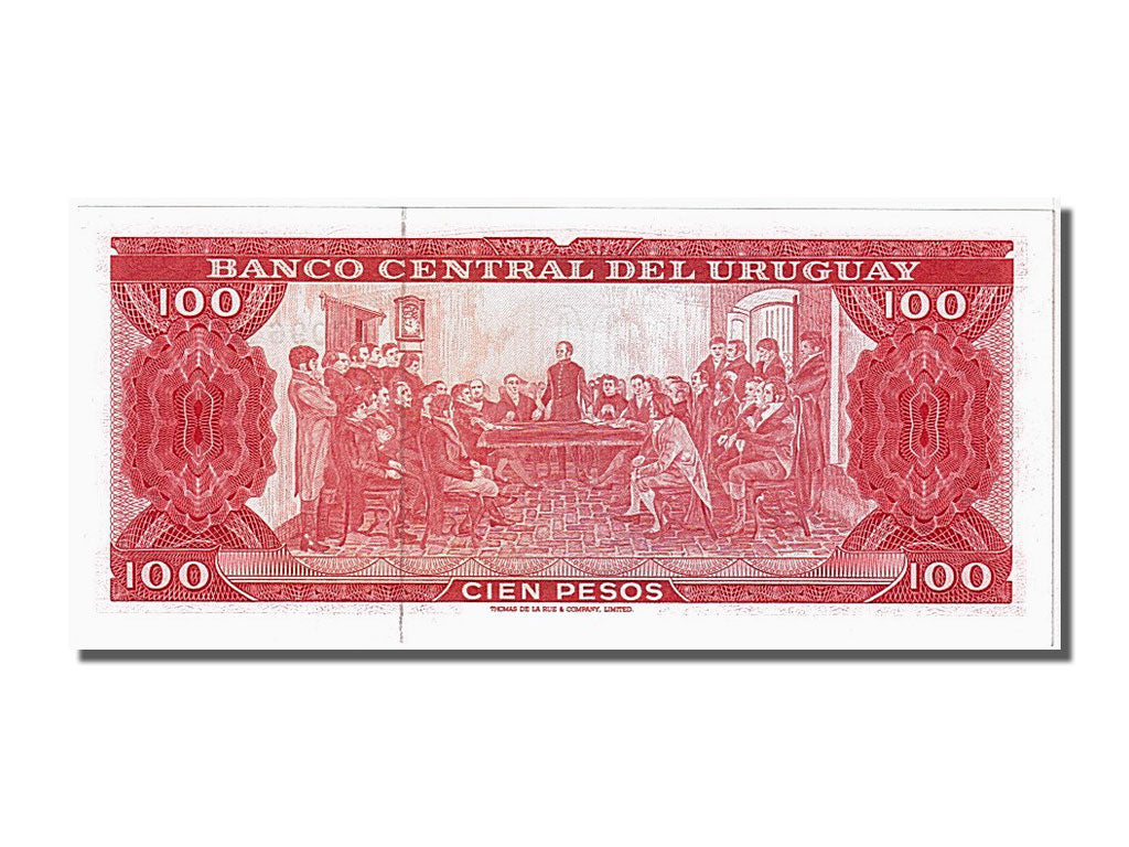 Geldschein, Uruguay, 100 Pesos, 1967, UNZ