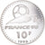 Moneda, Francia, Coupe du Monde 1998, 10 Francs, 1996, Paris, Proof, FDC, Plata