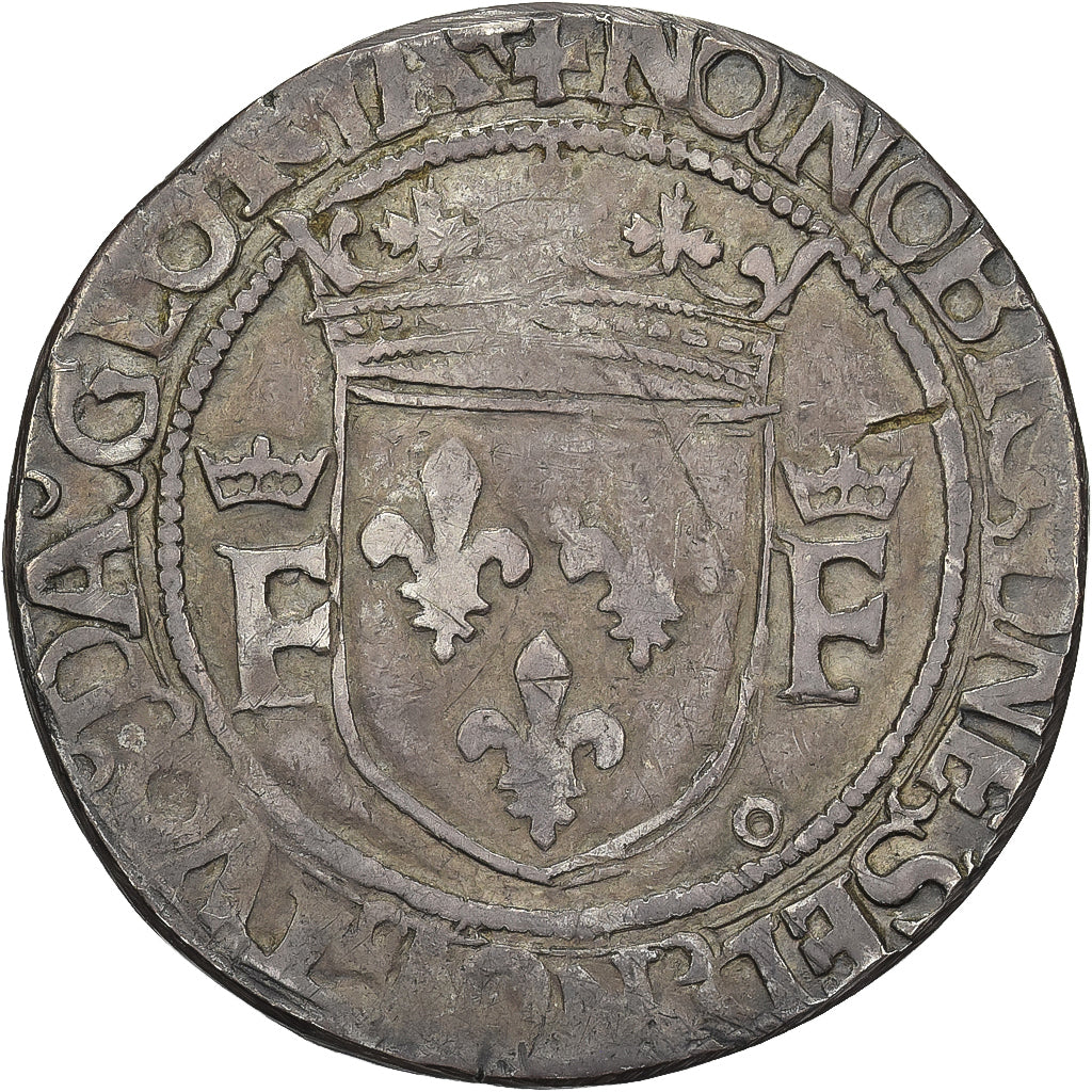 Frankreich, François Ier, 1/2 Teston, Before 1540, Lyon, Silber, SS