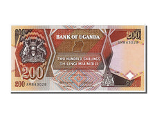 Banknote, Uganda, 200 Shillings, 1987, UNC(65-70)