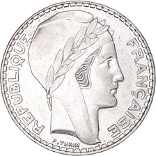 Moneta, Francia, Turin, 20 Francs, 1938, Paris, BB+, Argento, KM:879
