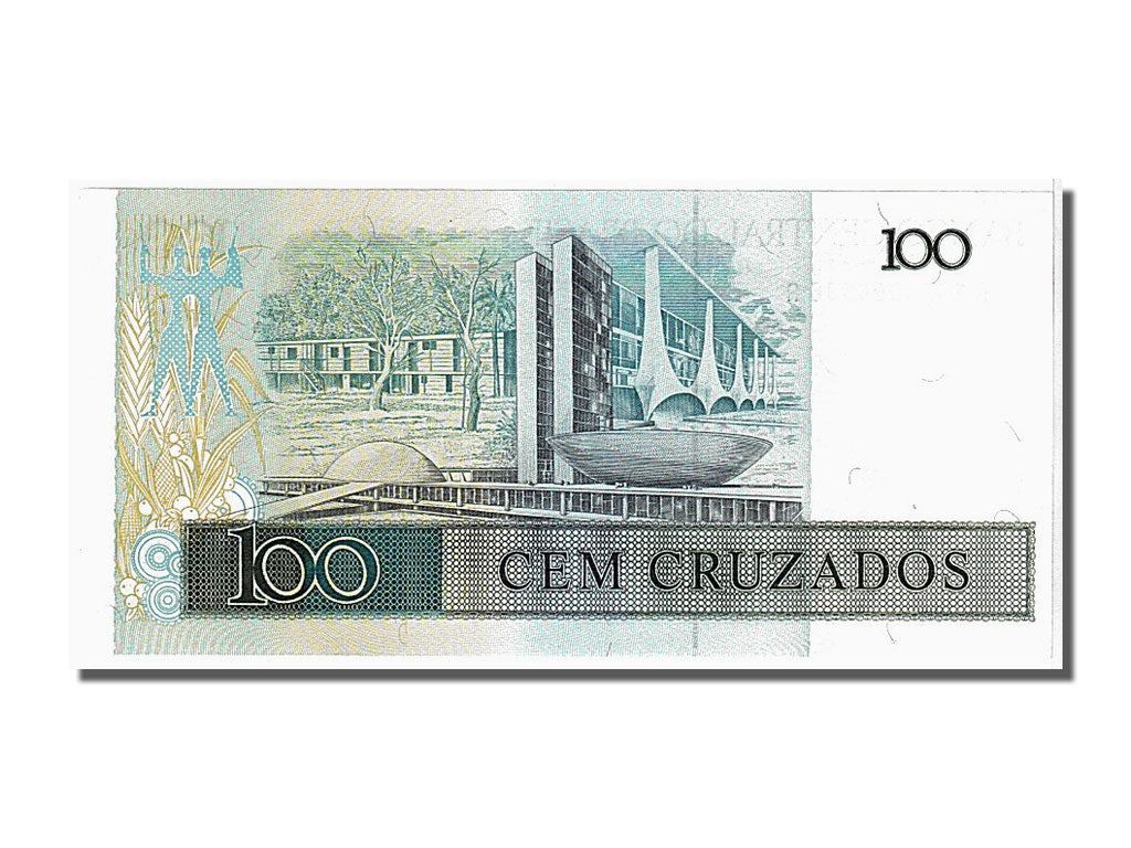 Banknote, Brazil, 100 Cruzados, 1987, UNC(65-70)