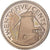Moeda, Barbados, 25 Cents, 1975, Franklin Mint, Proof, MS(65-70), Cobre-níquel