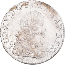 Francia, Louis XV, Écu de France, 1724, Rouen, Argento, BB+, Gadoury:319