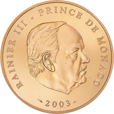 Monaco, Rainier III, 100 Euro, Proof, 2003, MDP, Goud, FDC, Gadoury:MC183