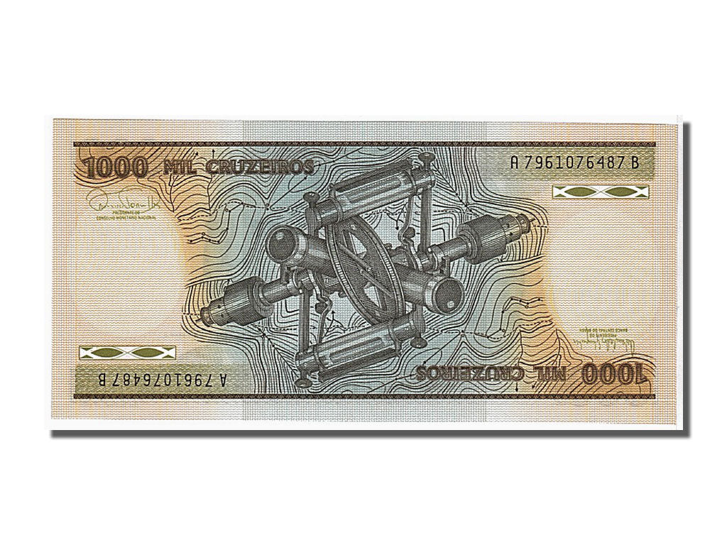 Banknote, Brazil, 1000 Cruzeiros, 1985, UNC(65-70)