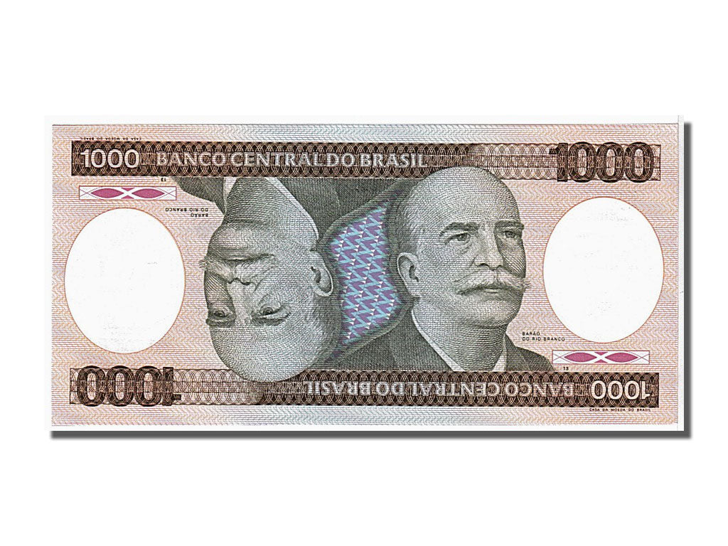 Banknote, Brazil, 1000 Cruzeiros, 1985, UNC(65-70)