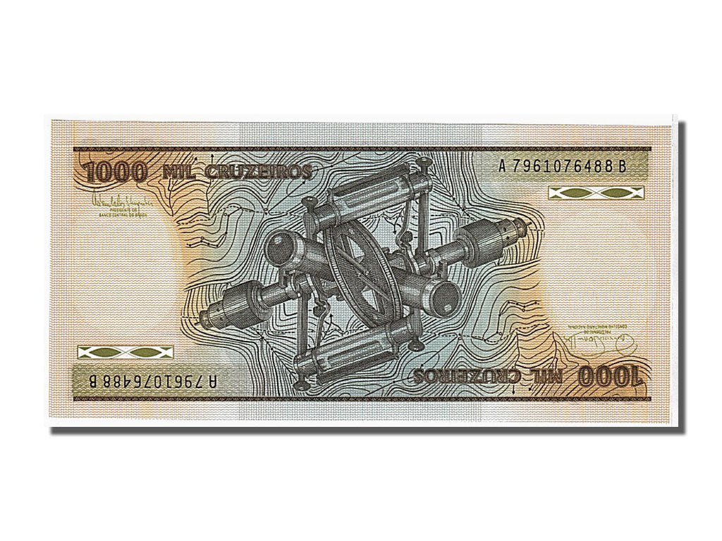 Banknote, Brazil, 1000 Cruzeiros, 1985, UNC(65-70)