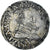 Munten, Frankrijk, Henri IV, 1/2 Franc, 1595, Amiens, Rare, ZF, Zilver