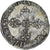 Munten, Frankrijk, Henri IV, 1/2 Franc, 1595, Amiens, Rare, ZF, Zilver